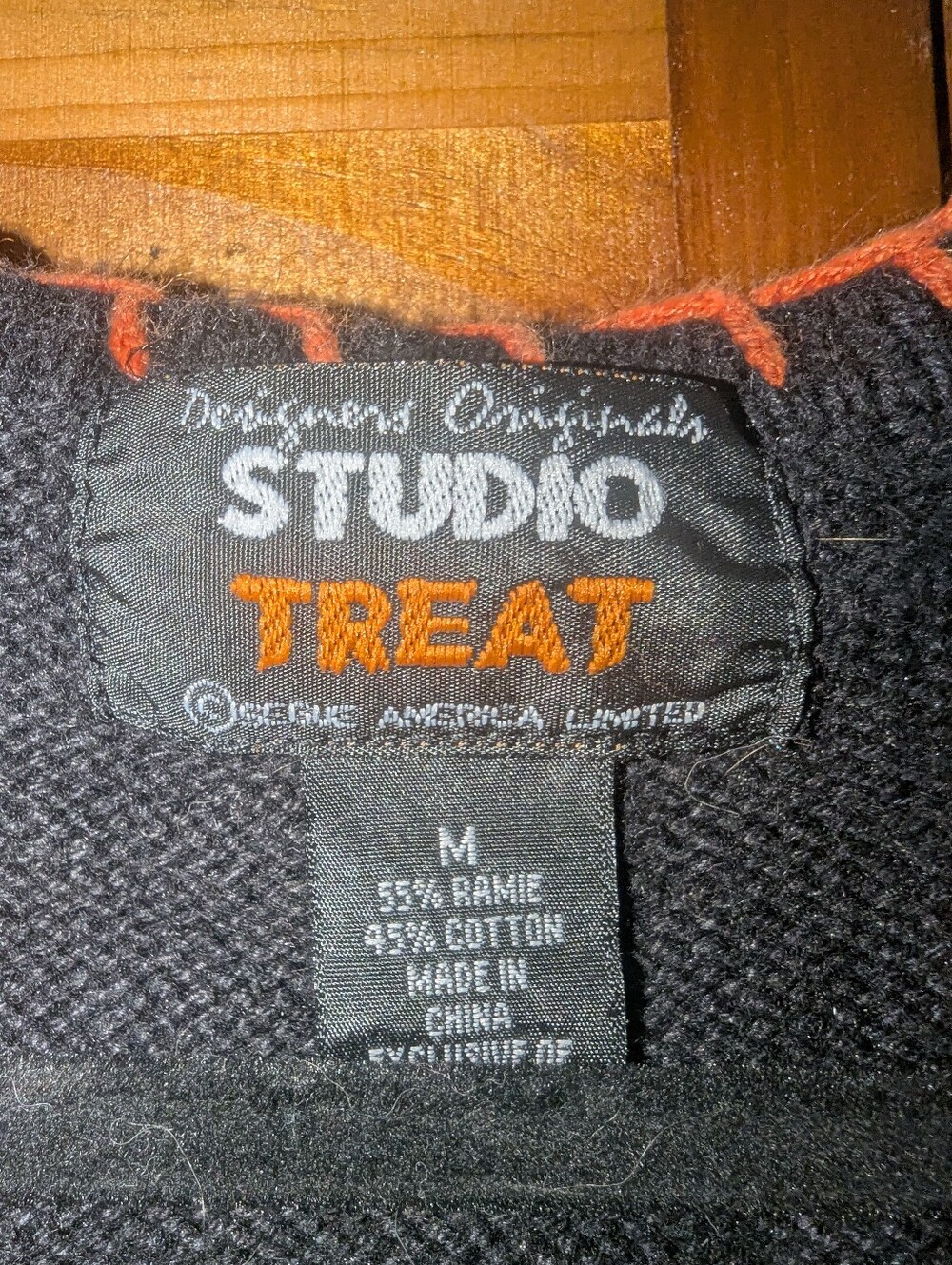 Vintage Halloween Festive Fall Holiday Knit Embroidered Cardigan Sweater Vest - Picture 2 of 6